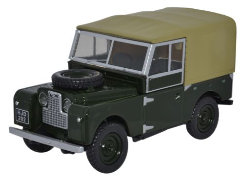 Oxford Diecast Land Rover Series 1 88 Canvas Bronze Green - 1:43 Scale LAN188009