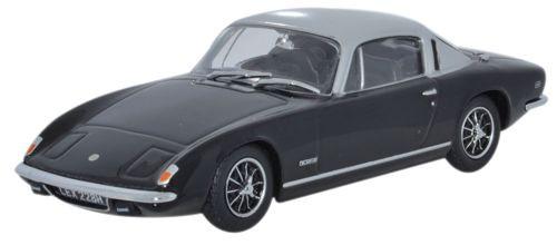 OXFORD DIECAST LE004 Lotus Elan + 2 Black_Silver Oxford Automobile 1:43 Scale Model Cars Theme