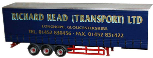 OXFORD DIECAST MAN01CS_T Richard Read Trailer Oxford Haulage 1:76 Scale Model 