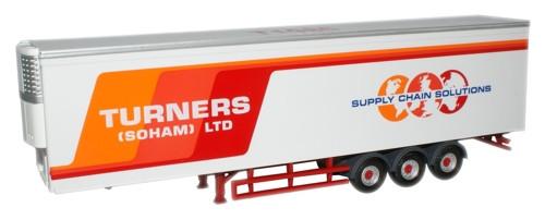 OXFORD DIECAST MAN01FR_T Turners of Soham Trailer Oxford Haulage 1:76 Scale Model 