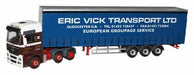 OXFORD DIECAST MAN02CS Eric Vick Transport MAN TGX Oxford Haulage 1:76 Scale Model 