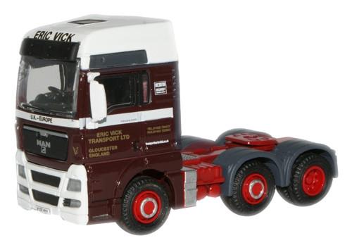 OXFORD DIECAST MAN02CS_C Eric Vick Cab MAN TGX Oxford Haulage 1:76 Scale Model 