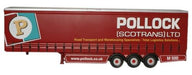 OXFORD DIECAST MAN05CS_T Pollock Trailer Oxford Haulage 1:76 Scale Model 