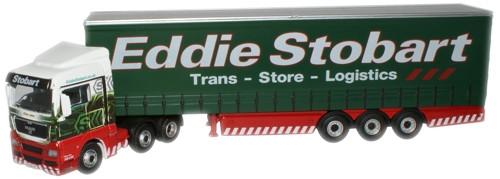 OXFORD DIECAST MAN06CS Eddie Stobart MAN TGX  XLX Oxford Haulage 1:76 Scale Model Stobart Theme