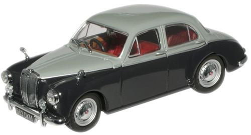 OXFORD DIECAST MGZ008 MGZB Birch Grey/Twilight Grey Oxford Automobile 1:43 Scale Model 