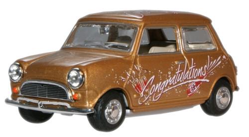 OXFORD DIECAST MIN018 Congratulations Mini Car Oxford Gift 1:43 Scale Model 