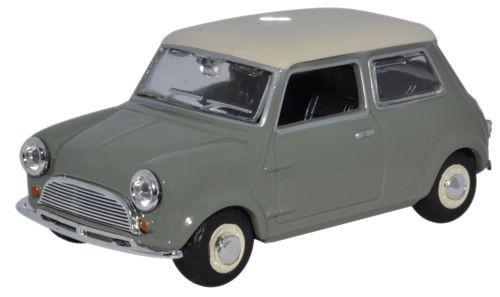 OXFORD DIECAST MIN021 Mini Car Tweed Grey/OEW Oxford Automobile 1:43 Scale Model 