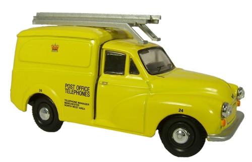 OXFORD DIECAST NMM018 Post Office Telephones Yellow Morris 1000 Van 1:148 Scale Model 