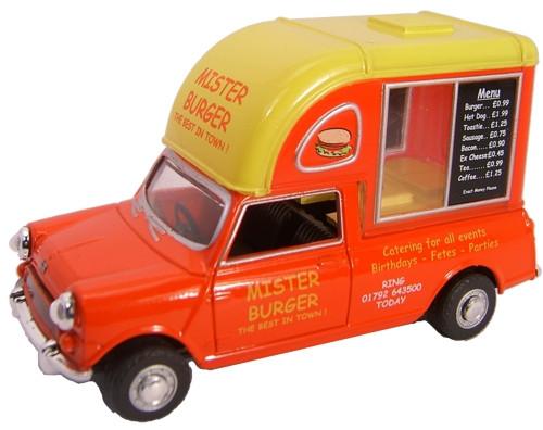 OXFORD DIECAST MP004 Mister Burger Oxford Commercials 1:43 Scale Model 