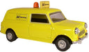 OXFORD DIECAST MV010 Mini Van AA Van New logo Oxford Commercials 1:43 Scale Model Breakdown Theme