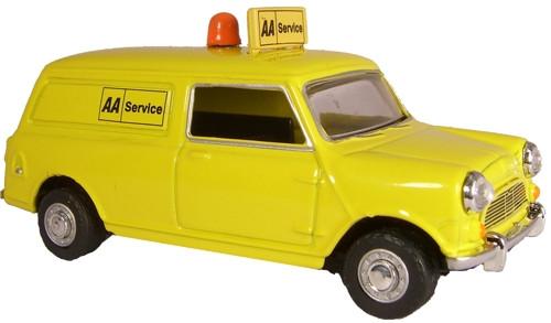 OXFORD DIECAST MV010A AA Mini Van Oxford Commercials 1:43 Scale Model Breakdown Theme