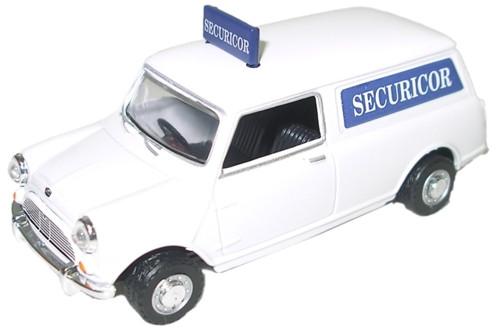 OXFORD DIECAST MV020 Securicor Mini Van Oxford Commercials 1:43 Scale Model 
