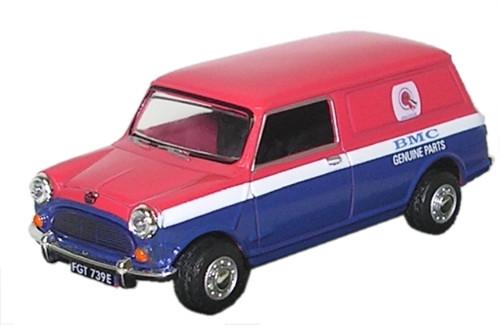 OXFORD DIECAST MV026 BMC Mini Oxford Commercials 1:43 Scale Model 