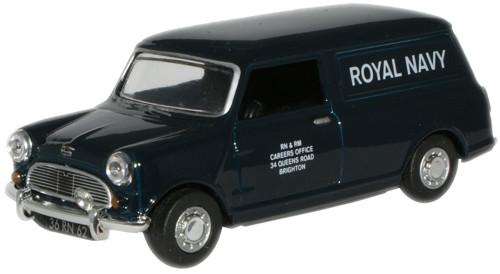 OXFORD DIECAST MV032 Royal Navy Mini Van Oxford Commercials 1:43 Scale Model Navy Theme