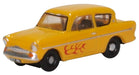 Oxford Diecast Ford Anglia Yellow (Vyvian) N105008
