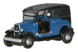 Oxford Diecast Blue Low Loader Taxi - 1:148 Scale NAT002