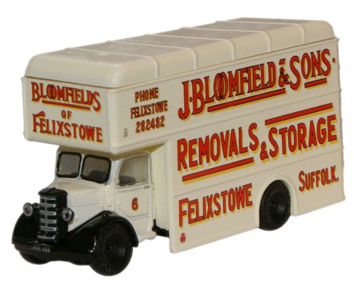 Oxford Diecast Bloomfields Felixstowe Bedford Pantechnicon - 1:148 Sca NBP001