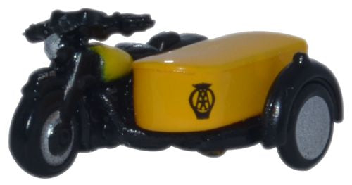 Oxford Diecast Motorbike/Sidecar AA - 1:148 Scale NBSA001