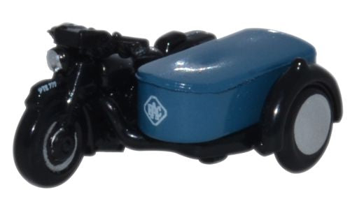 Oxford Diecast Motorbike and Sidecar RAC - 1:148 Scale NBSA002