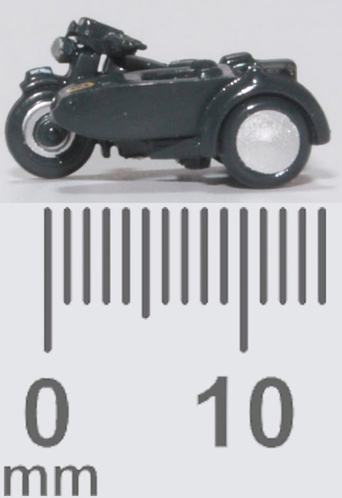 Oxford Diecast Motorbike & Sidecar RAF Blue NBSA008