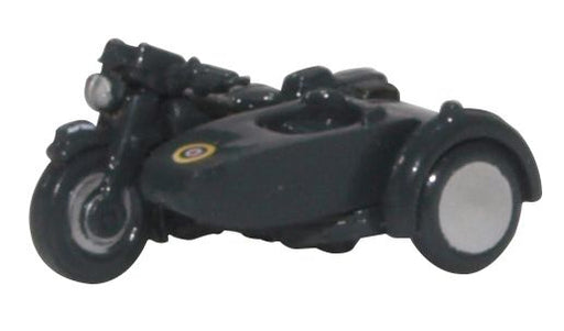 Oxford Diecast Motorbike & Sidecar RAF Blue NBSA008