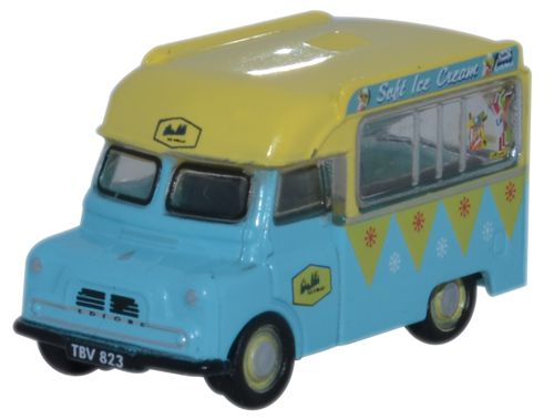 Oxford Diecast Bedford CA Ice Cream Walls - 1:148 Scale NCA002