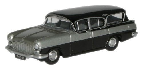 Oxford Diecast Silver Grey_Black Vauxhall Friary Estate - 1:148 Scale NCFE004