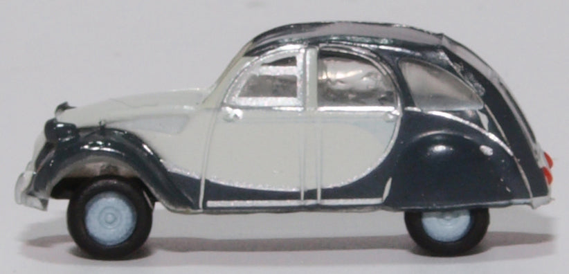Oxford Diecast Citroen 2CV Charleston Two Tone Grey NCT006