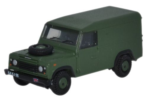 Oxford Diecast Land Rover Defender 110 Hard Top British Army - 1:148 S NDEF003