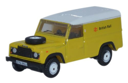 Oxford Diecast Land Rover Defender LWB Hard Top British Rail - 1:148 S NDEF007