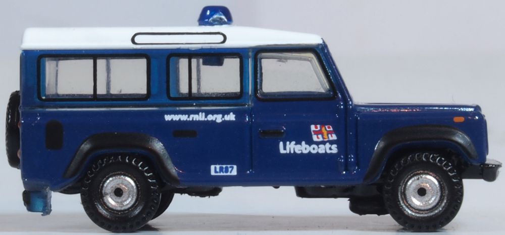 OXFORD DIECAST 1:148 Scale RNLI Land Rover Defender Station Wagon ...