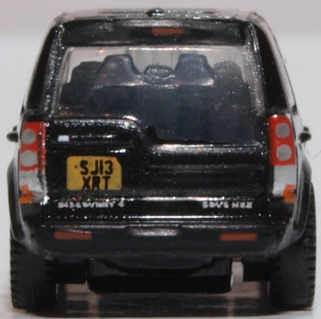Oxford Diecast Lr Discovery 4 Santorini Black NDIS002