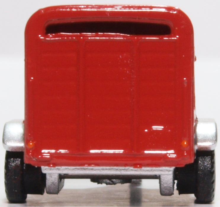 Oxford Diecast Livestock Trailer Red NFARM004