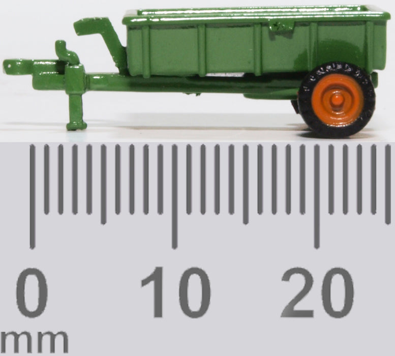 Oxford Diecast Farm Trailer Green NFARM005