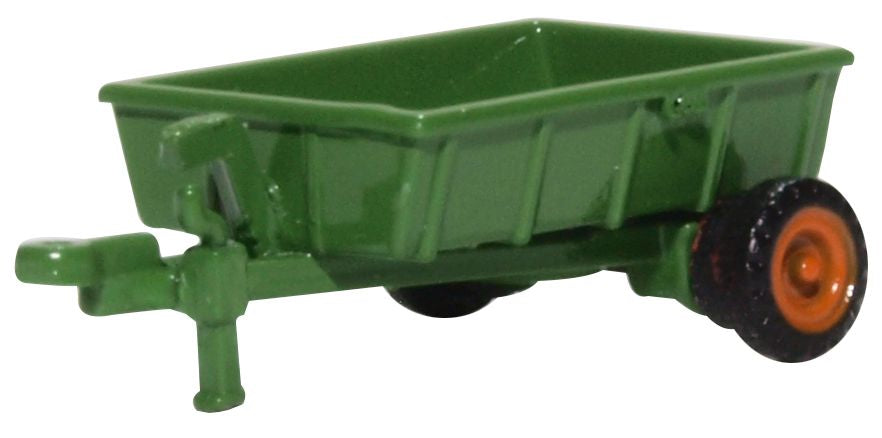 Oxford Diecast Farm Trailer Green NFARM005