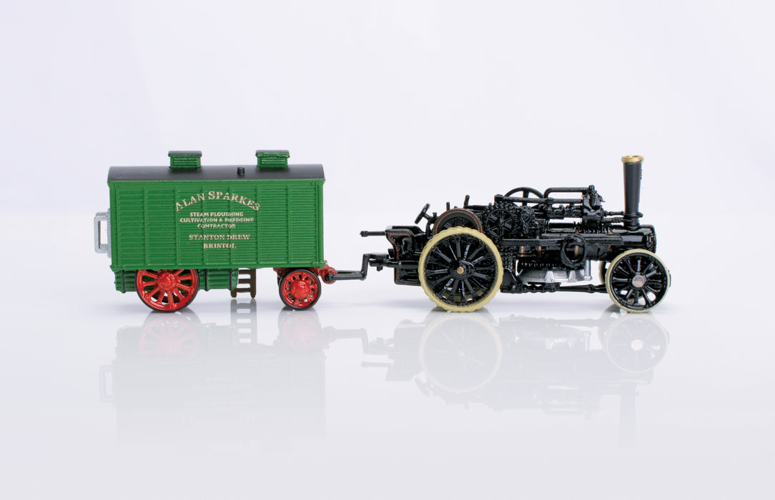 Fowler BB1 Ploughing Engine No15222 Bristol Rover + Living Wagon