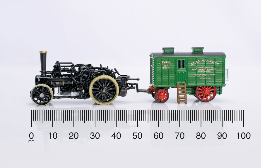 Fowler BB1 Ploughing Engine No15222 Bristol Rover + Living Wagon