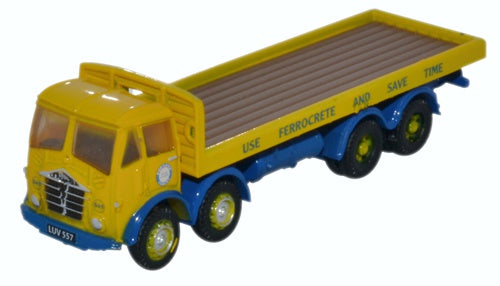 Oxford Diecast Foden FG8 Wheel Flatbed Blue Circle NFG007