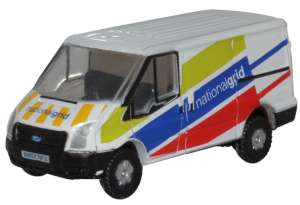 Oxford Diecast National Grid Ford Transit Mkv SWB Low Roof NFT035