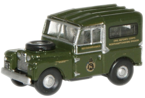 Oxford Diecast Civil Defence Land Rover 88 - 1:148 Scale NLAN188001