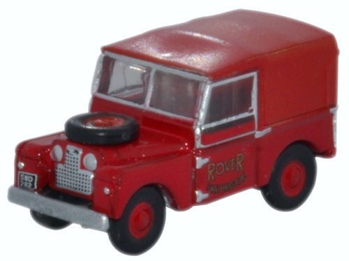 Oxford Diecast Land Rover Series 1 Rover Fire Brigade NLAN188010