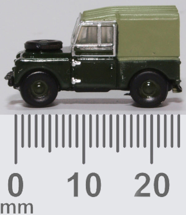 Oxford Diecast Land Rover Series I 88" Canvas Reme NLAN188020