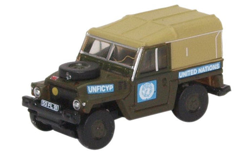 Oxford Diecast Land Rover Lightweight United Nations NLRL001