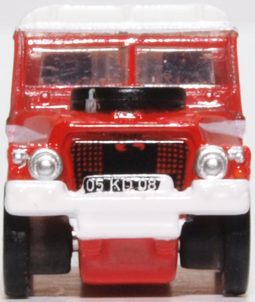 Oxford Diecast Land Rover Lightweight RAF (red Arrows) NLRL003