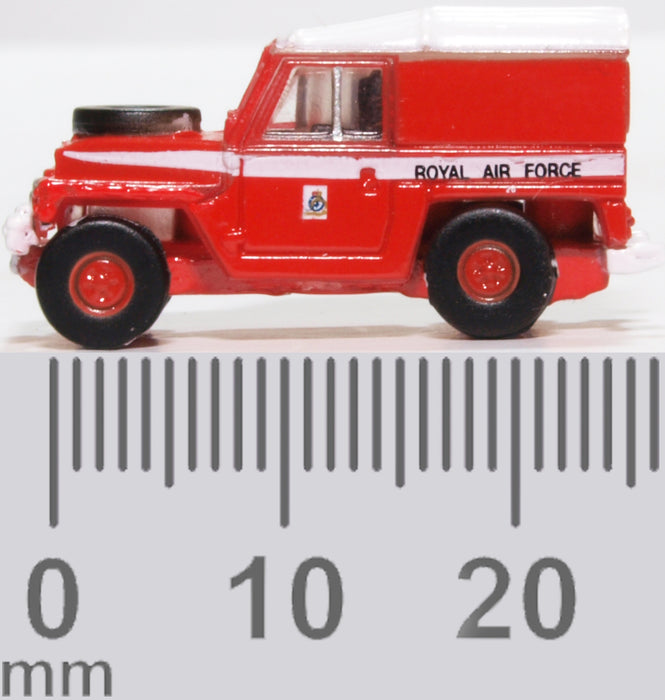 Oxford Diecast Land Rover Lightweight RAF (red Arrows) NLRL003