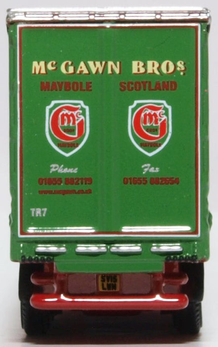 Oxford Diecast Mercedes Actros Curtainside Mcgawn Bros NMB007