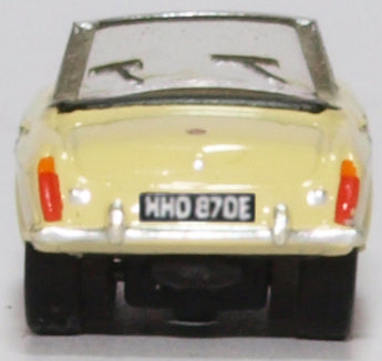 Oxford Diecast MGB Roadster Pale Primrose NMGB002