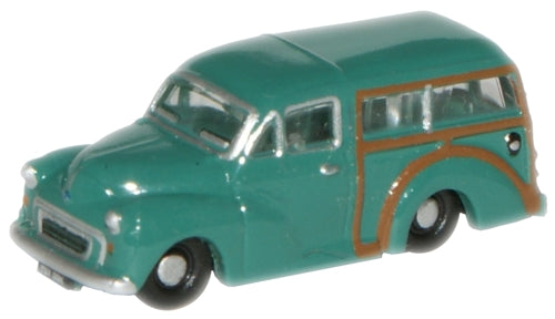 Oxford Diecast Aqua Morris Traveller - 1:148 Scale NMMT005