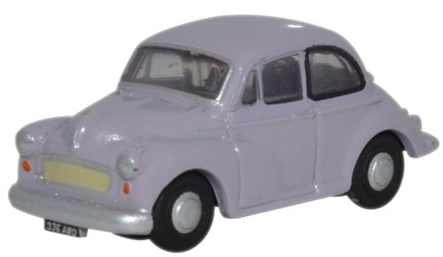 Oxford Diecast Morris Minor Saloon Lilac - 1:148 Scale NMOS001