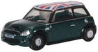 Oxford Diecast New Mini British Racing Green and Union Jack NNMN005